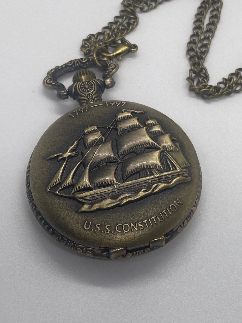 U.S.S. Constitution Pocket Watch